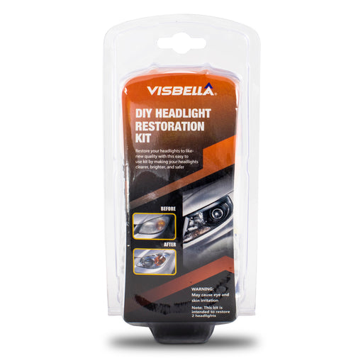 Visbella DIY Headlight Restoration Kit - VVHRK - A1 Autoparts Niddrie