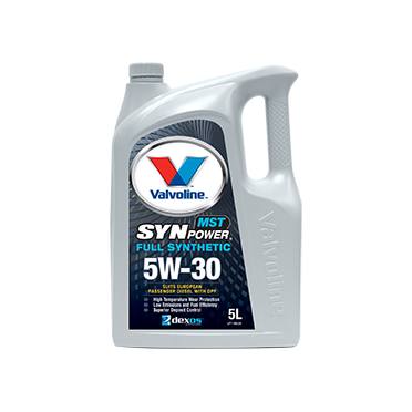 Valvoline Synpower MST 5W30 - 5Ltr - A1 Autoparts Niddrie
