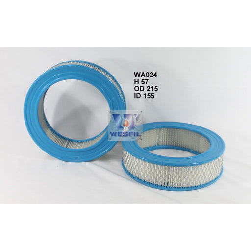 Wesfil Air Filter - WA024 (A24) - Holden-WA024-Wesfil-A1 Autoparts Niddrie