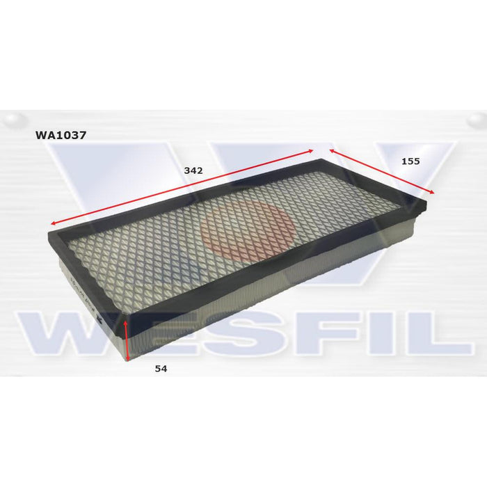 Wesfil Air Filter - WA1037 (A1477)