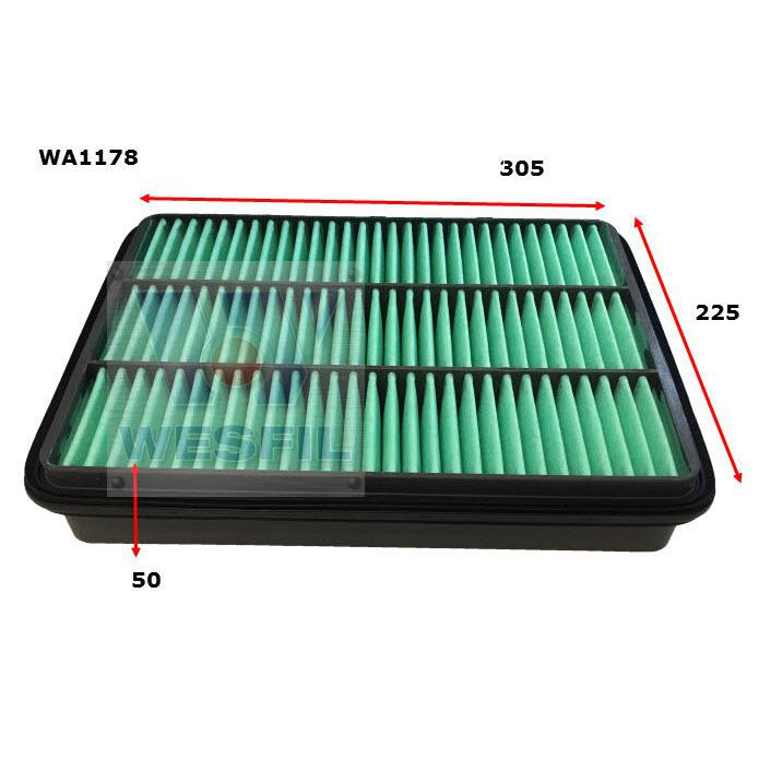 Wesfil Air Filter - WA1178 (A1522)