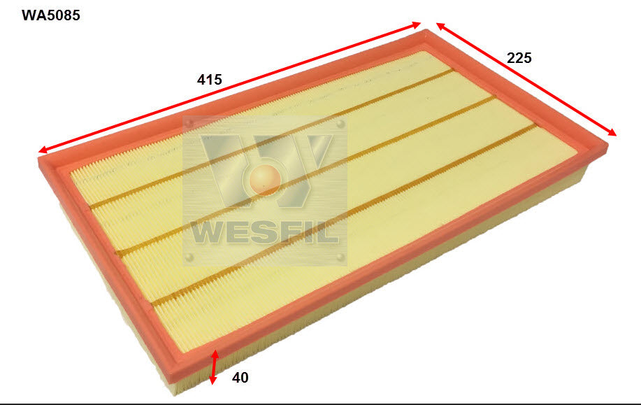 Wesfil Air Filter - WA5085 (A1759)