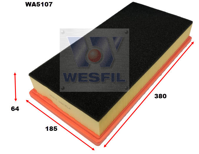 Wesfil Air Filter - WA5107 (A1663 / A1716)
