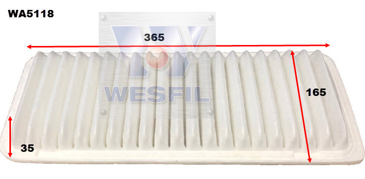Wesfil Air Filter - WA5118 (A1764)