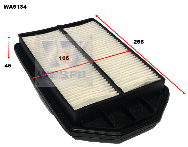 Wesfil Air Filter - WA5134 (A1597)