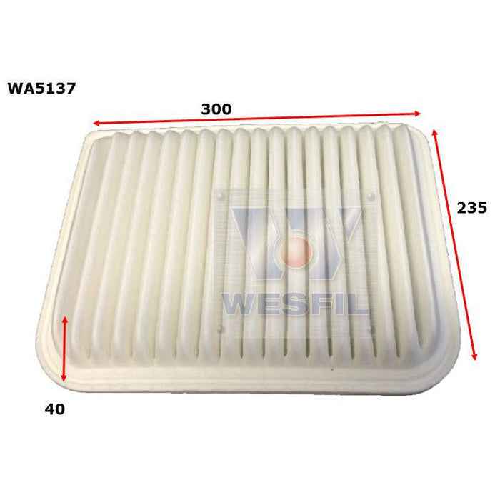 Wesfil Air Filter - WA5137 (A1582) - Ford