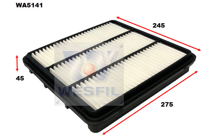 Wesfil Air Filter - WA5141 (A1586)