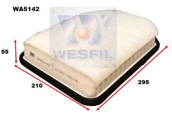 Wesfil Air Filter - WA5142 (A1932)