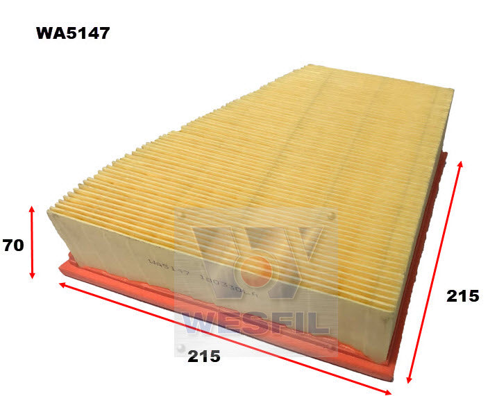Wesfil Air Filter - WA5147 (A1715)