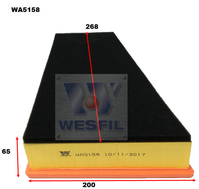 Wesfil Air Filter - WA5158