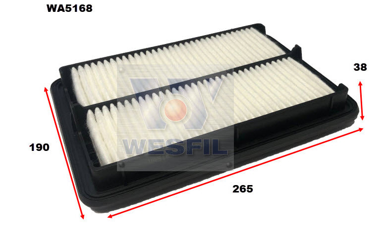 Wesfil Air Filter - WA5168 (A1758)