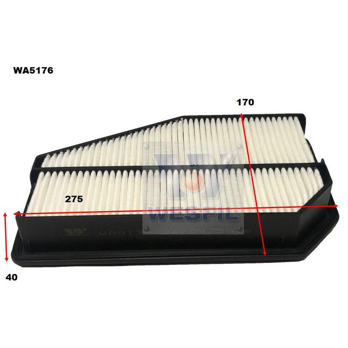 Wesfil Air Filter - WA5176 (A1624)