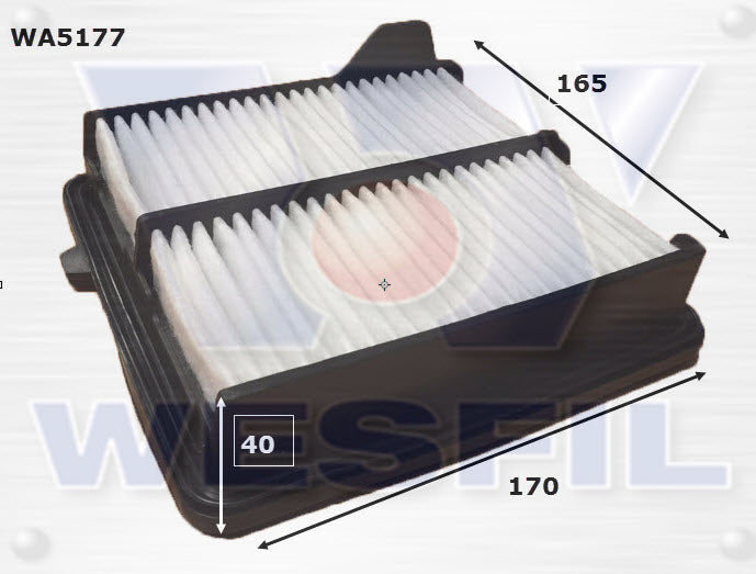 Wesfil Air Filter - WA5177 (A1626)