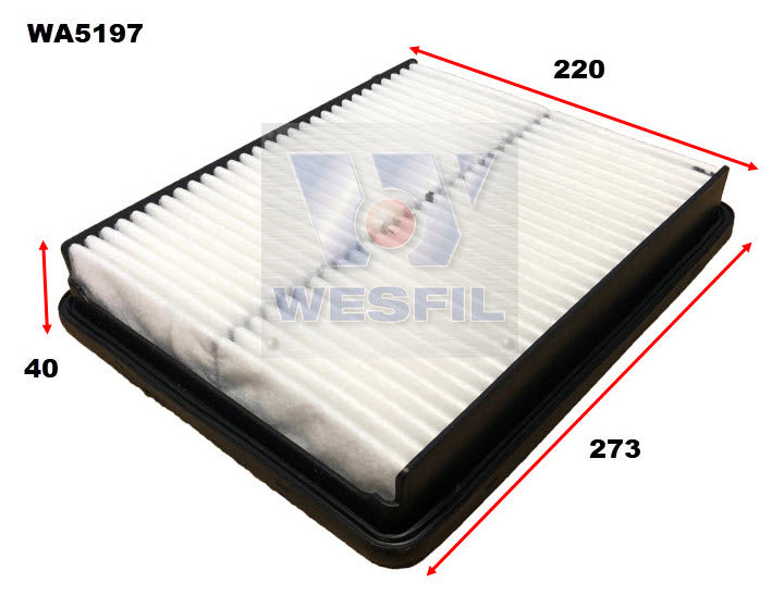 Wesfil Air Filter - WA5197 (A1740 / A1779)