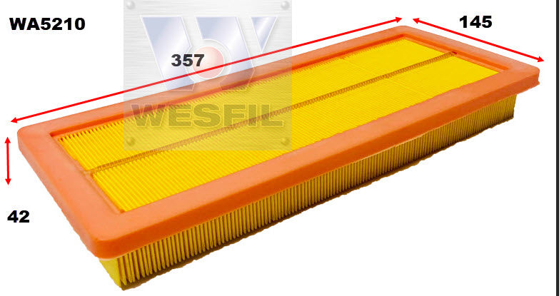 Wesfil Air Filter - WA5210 (A1768 / A1809)