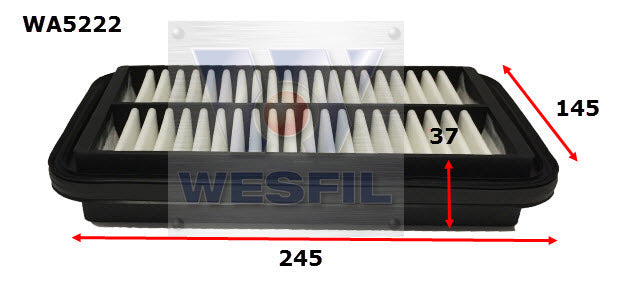 Wesfil Air Filter - WA5222 (A1797)