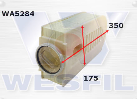 Wesfil Air Filter - WA5284 (A1984)
