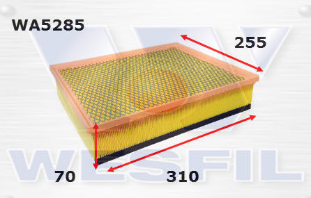 Wesfil Air Filter - WA5285 (A1829)