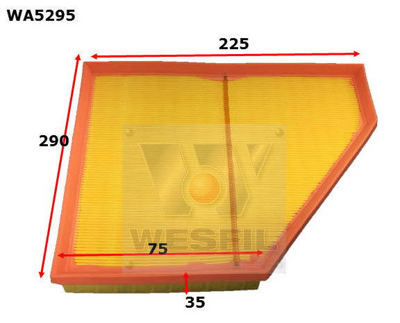 Wesfil Air Filter - WA5295