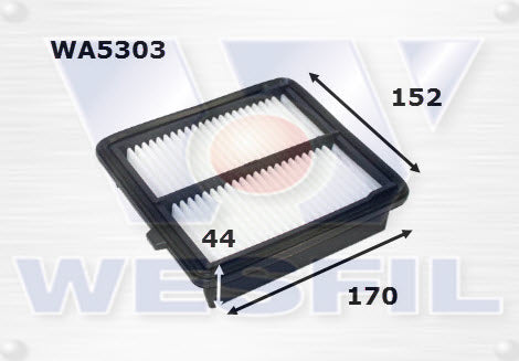 Wesfil Air Filter - WA5303 (A1765)