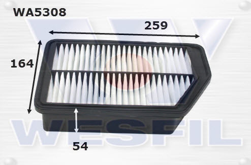Wesfil Air Filter - WA5308 (A1774)