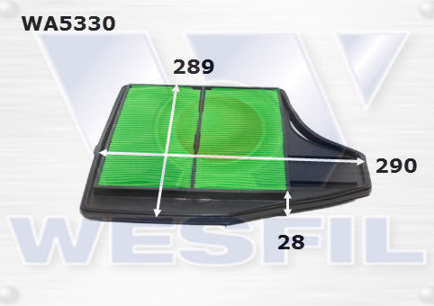 Wesfil Air Filter - WA5330 (A1877)
