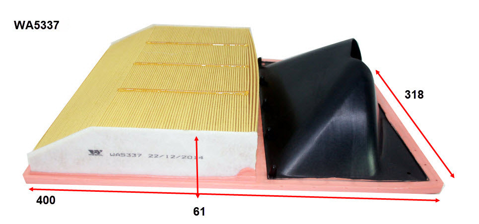 Wesfil Air Filter - WA5337 (A2013)