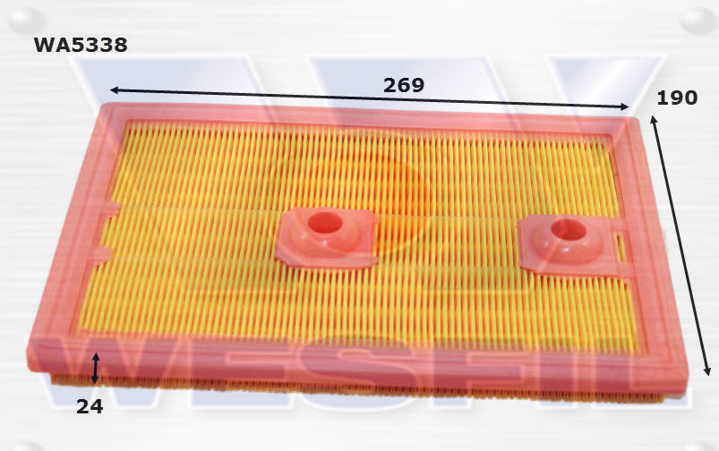 Wesfil Air Filter - WA5338 (A1841)
