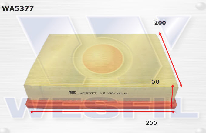 Wesfil Air Filter - WA5377 (A1943)