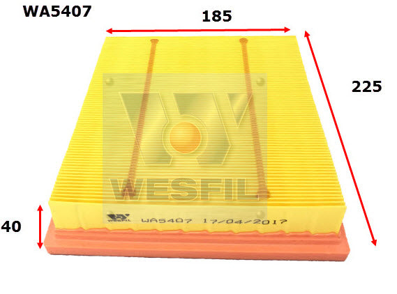 Wesfil Air Filter - WA5407