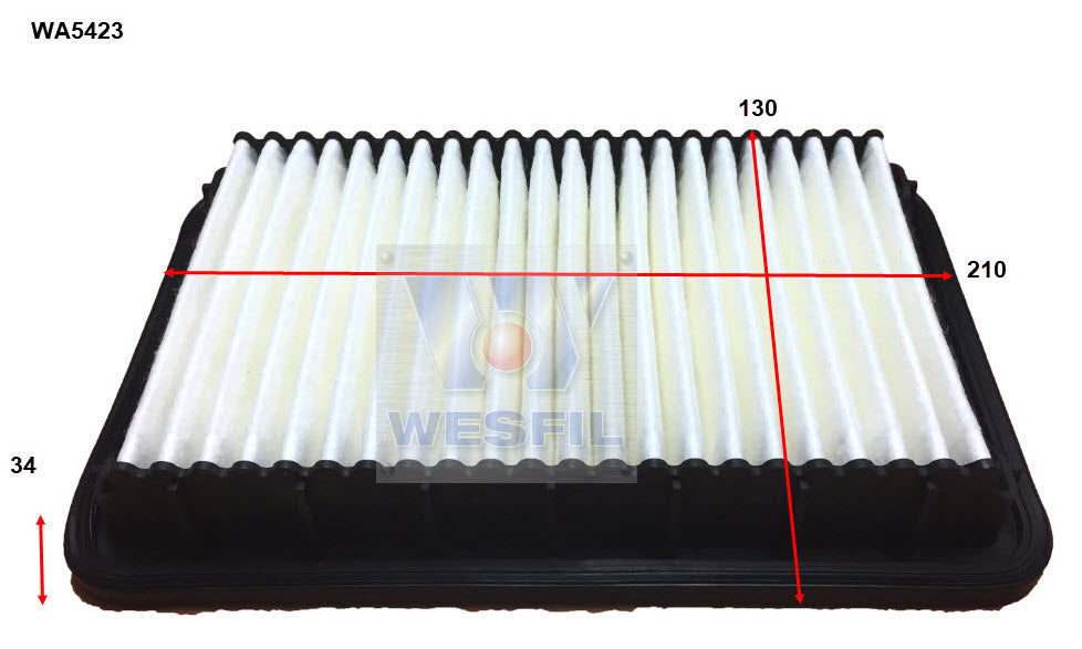 Wesfil Air Filter - WA5423 (A1924)