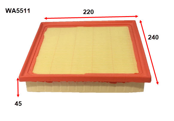 Wesfil Air Filter - WA5511 (A1975)