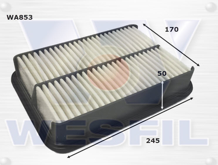 Wesfil Air Filter - WA853 (A1245)