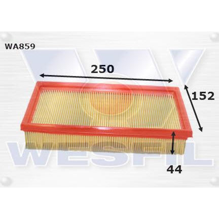 Wesfil Air Filter - WA859
