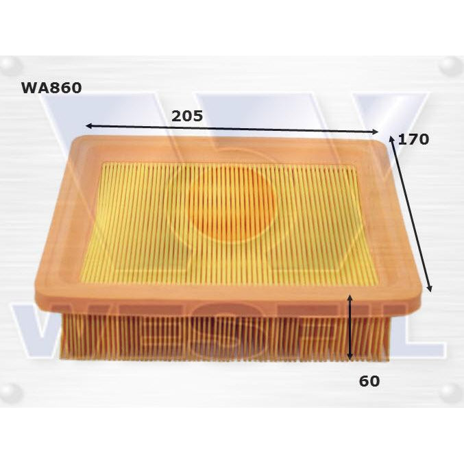 Wesfil Air Filter - WA860 (A1217)