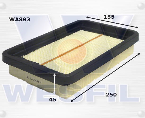 Wesfil Air Filter - WA893 (A1209)