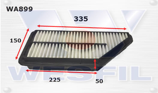 Wesfil Air Filter - WA899 (A1261)