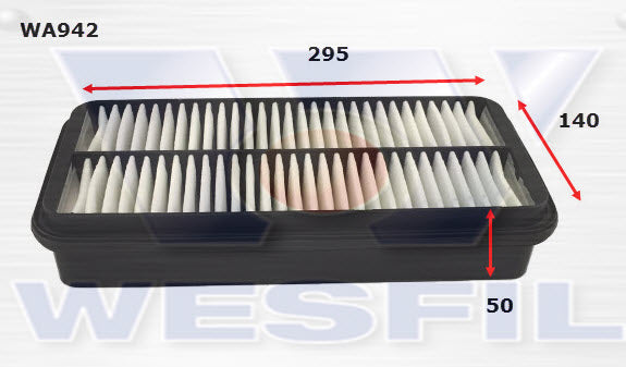 Wesfil Air Filter - WA942 (A1357)