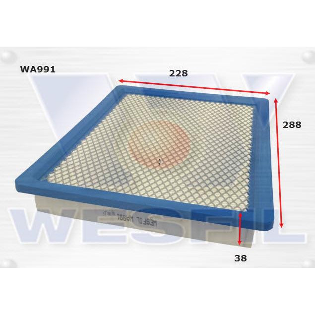 Wesfil Air Filter - WA991 (A1358)