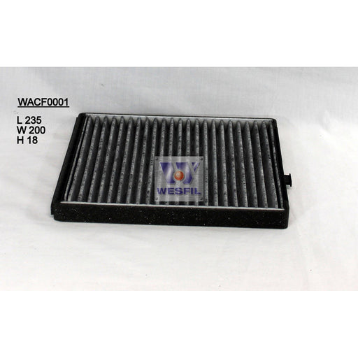 Wesfil Cabin/Pollen Air Filter - WACF0001 - RCA202P - A1 Autoparts Niddrie
 - 1