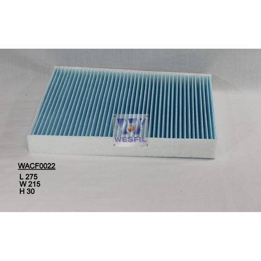 Wesfil Cabin/Pollen Air Filter - WACF0022 - RCA112P - A1 Autoparts Niddrie
 - 1