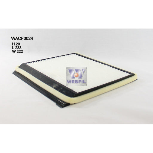 Wesfil Cabin/Pollen Air Filter - WACF0024 - RCA150P - A1 Autoparts Niddrie
 - 1