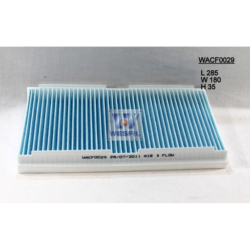 Wesfil Cabin/Pollen Air Filter - WACF0029 - RCA166C - A1 Autoparts Niddrie
 - 1