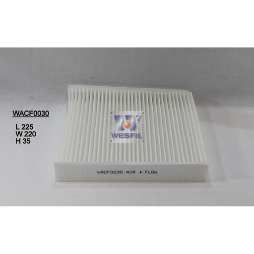 Wesfil Cabin/Pollen Air Filter - WACF0030 - A1 Autoparts Niddrie
 - 1