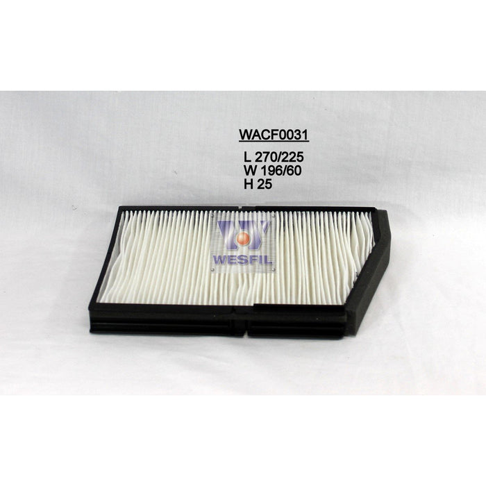 Wesfil Cabin/Pollen Air Filter - WACF0031 - RCA123P - A1 Autoparts Niddrie
 - 1