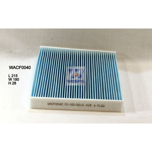 Wesfil Cabin/Pollen Air Filter - WACF0040 - RCA164P - A1 Autoparts Niddrie
 - 1