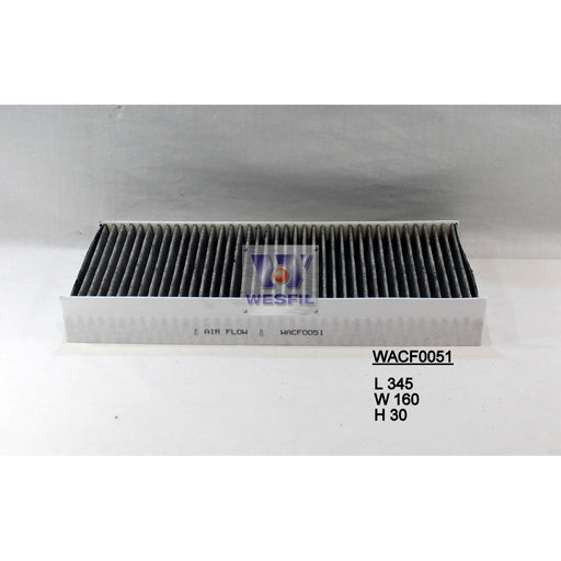Wesfil Cabin/Pollen Air Filter - WACF0051 - RCA115P - A1 Autoparts Niddrie
 - 1