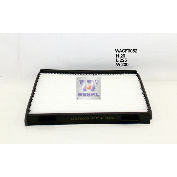 Wesfil Cabin/Pollen Air Filter - WACF0052 - RCA214C - A1 Autoparts Niddrie
 - 1