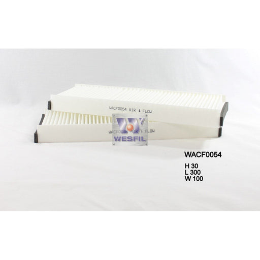 Wesfil Cabin/Pollen Air Filter - WACF0054 - RCA186P - A1 Autoparts Niddrie
 - 1