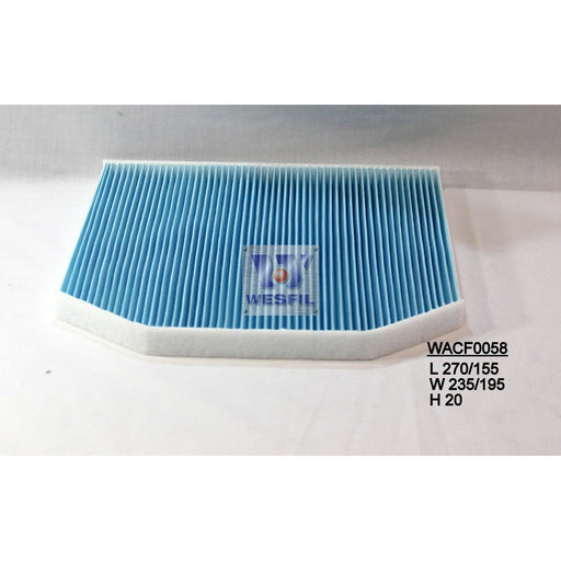 Wesfil Cabin/Pollen Air Filter - WACF0058 - RCA162P - A1 Autoparts Niddrie
 - 1